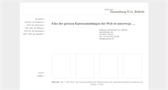 Desktop Screenshot of buehrle.ch
